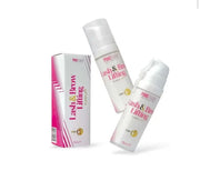 Pink flash - Lash et Brow lift step 1