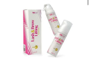 Pink flash - Lash et Brow lift step 2