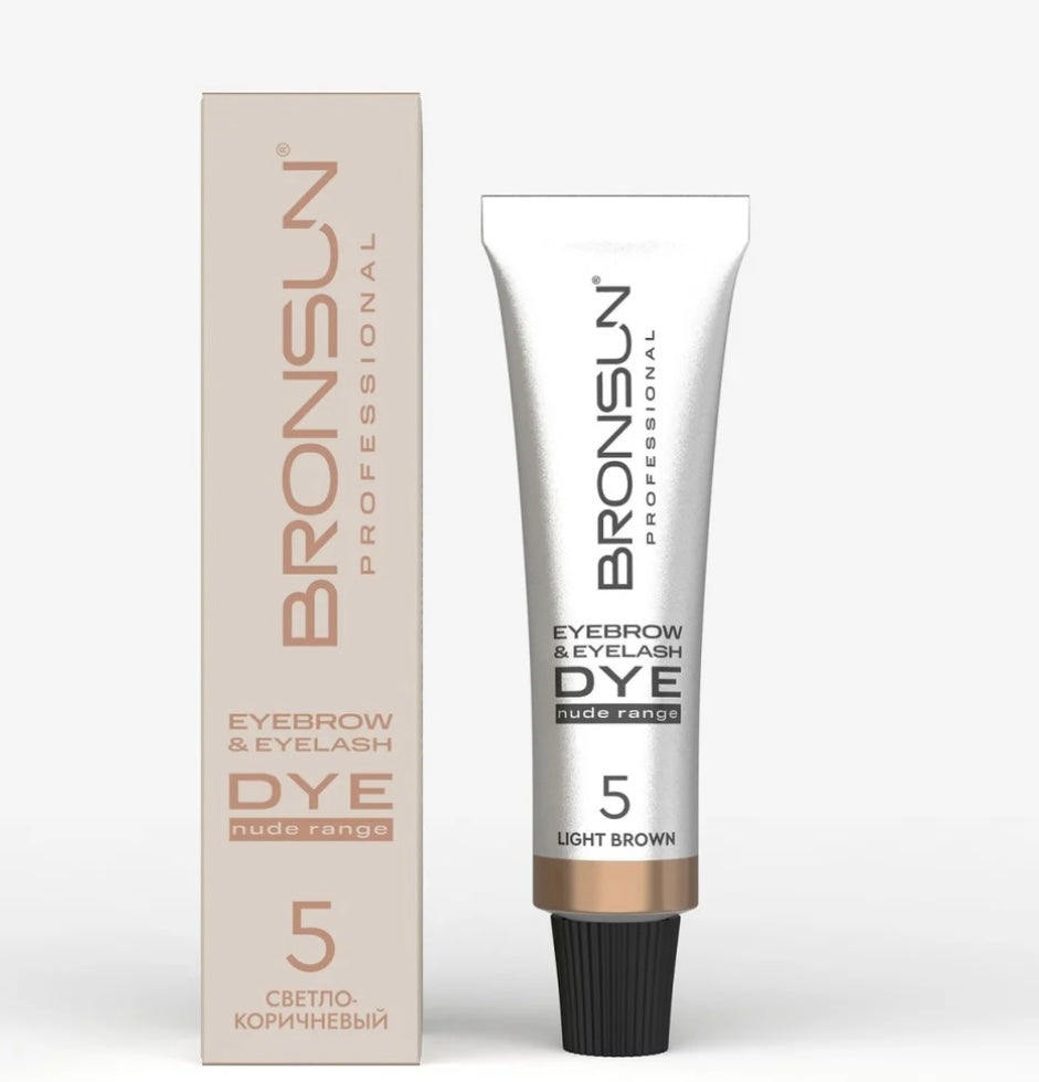BRONSUN - Teinture crème pour cils er sourcils - Nude range
