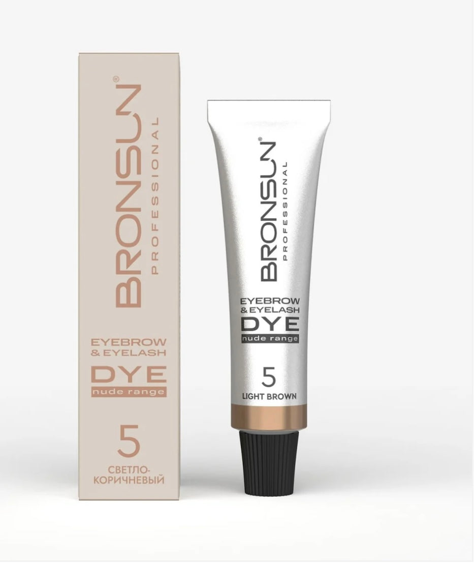 BRONSUN - Teinture crème pour cils er sourcils - Nude range